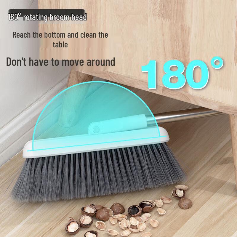 Household Foldable Broom & Dustpan Set