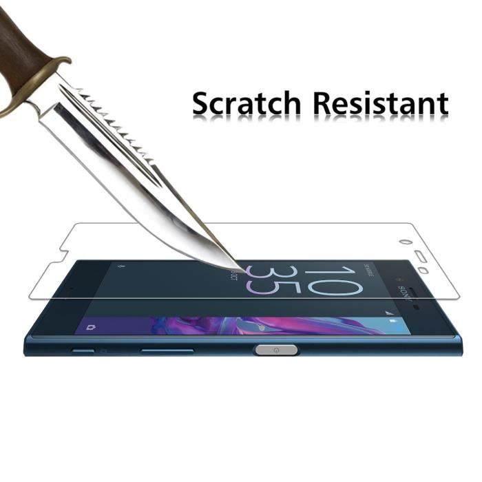 SONY XPERIA XZ Tempered Glass - Ultra Resistant Screen Protector Glass Film [Phonillico®]