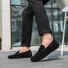 Fashion Men's Suede Lightweight Loafers Casual Men's Slip-On Shoes Comfortable Men's Driving Flat 2025 New Luxury Brand Male Dress Shoes