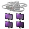 Concept ND-Filterset für DJI Avata 2. ND-Filter, Lichtdämpfungseinstellung, AGC, optisches Glas, Nanobeschichtung, wasser- und ölabweisend, einfach zu installieren
