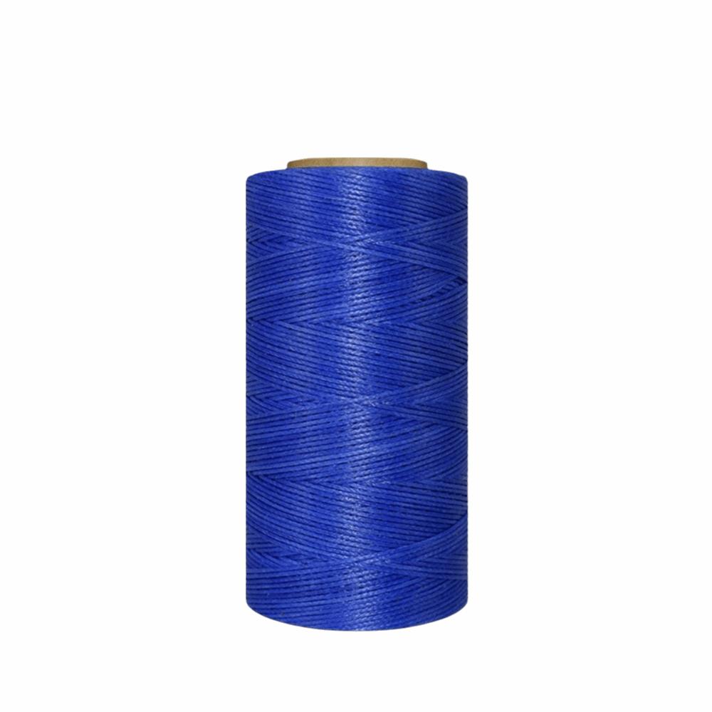 Thickness Walking Horse Wax Line 0.8mm Hand Stitching Thread Flat Waxed Thread Bookbinding синий