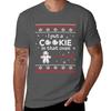 Cookie Maternity Christmas Cookie In This Oven Father Dad TShirt Sporty Breathable Short Sleeve TShirt