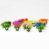 5pcs Mixed Colorful Miniature Flower Cluster Plastic Outdoor Scene Materials New Sand Table Model
