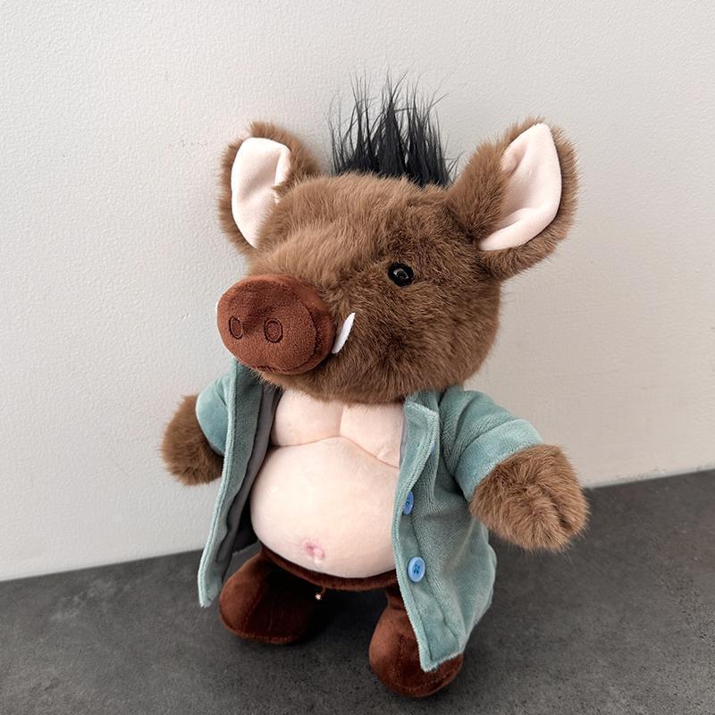 Pig Bajie Plush Toy Keychain - Black Myth Monkey King Pendant, Perfect Birthday Gift for Girls