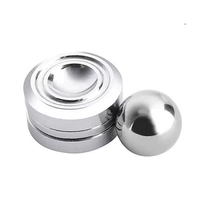 

Artificial Satellite Magnetic Gyroscope Stress Relief Toy Finger Spinner Hand Spinner Stress Reliever Toy For Adult Gift серебряный