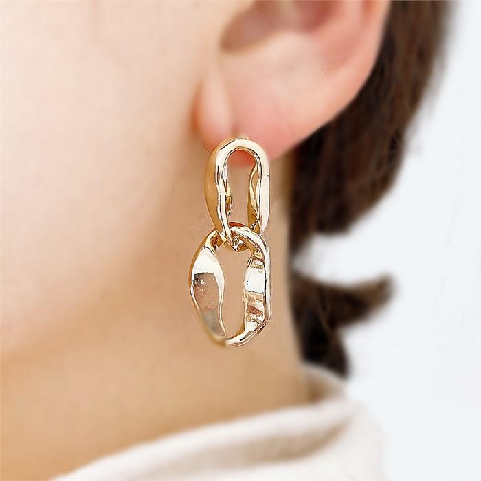 Maxi Antique Bold Unique Drop Earrings (7328401)