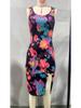 Spring/Summer 2026 Floral Slit Tank Top Dress - Sexy Women’s Fashion for Europe and America