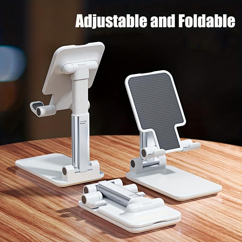 High-quality phone stand, adjustable angle and height desktop stand, fully foldable/portable phone stand
