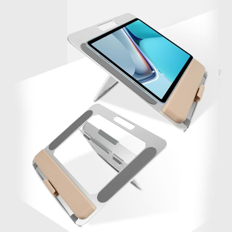 Aluminum Laptop Stand Drawing Tablets Holder Bracket Multifunctional for Tablets Pad Adjustable and With Arm Rest Pad
