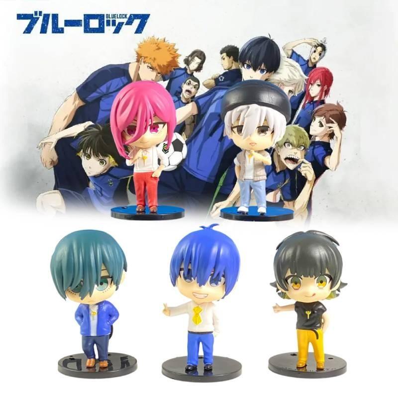 Detailed 8.5cm Blue Prison Anime Figurines High-quality Pvc Collectible Toys