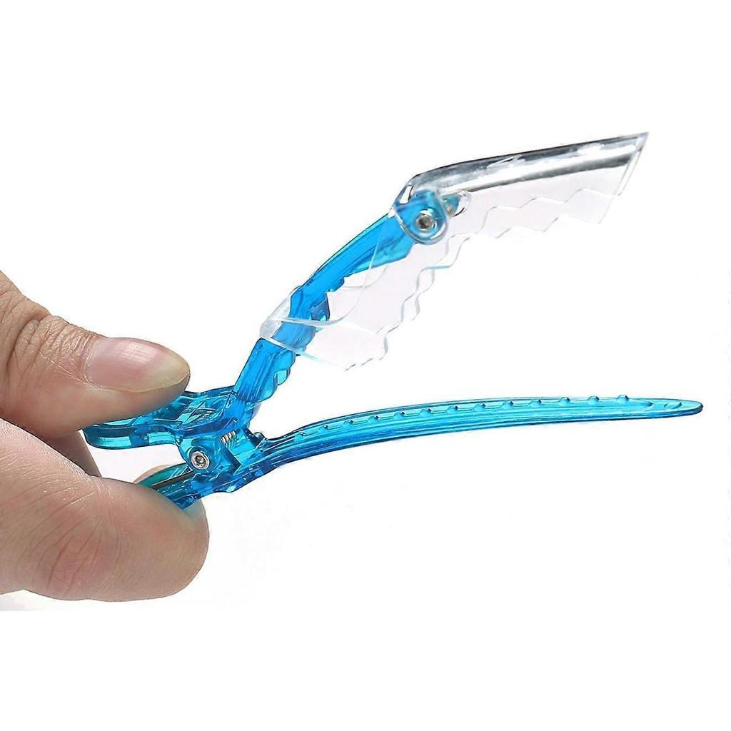 Hair clips for Styling 12 pcs  Wide Teeth & Double-Hinged Design  Alligator Styling Sectioning Clips of Professional Hair Salon