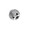 Pandora Oriental Fan Shape with Transparent Cubic Zirconia Pendant Women's Silver 791906CZ