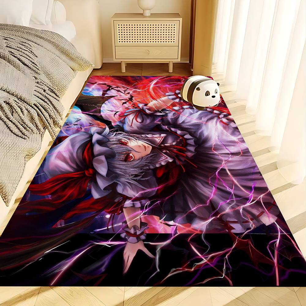 Anime Touhou Project Door Mat Nordic Style Bedroom Living Room Doormat Home Balcony Anti-Slip Alfombra