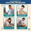 MS X-Cross Posture Corrector Belt Universal Size Shoulder & Back Support Belt | Back Straightener Brace For Spine & Body Posture Correction