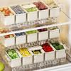 Condiment Containers Multifunctional Seasoning Containers 5 Compartments Reusable Kitchen Supplies Snack Organizer For Daily Use