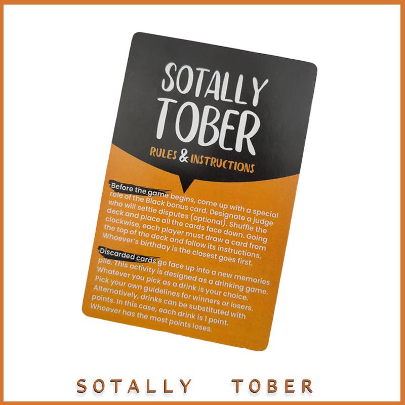 Neues Englisches Hirschkopf SOTALLY TOBER Trinkparty Kartentischspiel