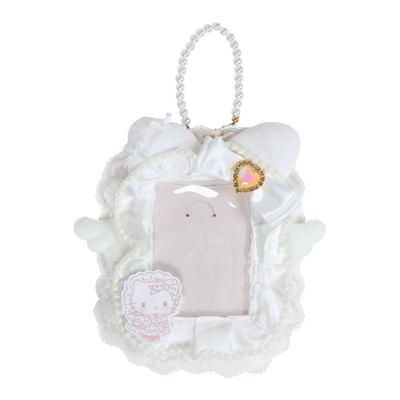 Sanrio Enjoy Idol Čistě bílý anděl Držák na sběratelské karty Hello Kitty Japonsko NOVÝ