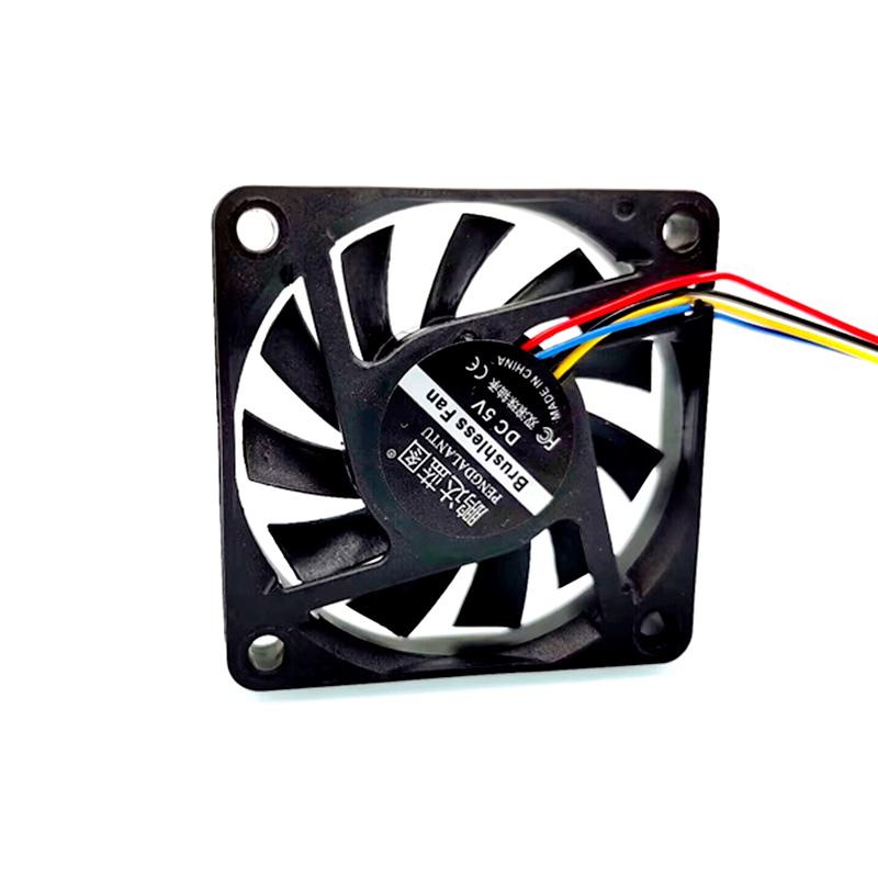 DC 5V 12V Double Ball Bearing 6010 60MM 60x60x10MM Ultra-Thin Silence Graphics Card Fan Cooling Fan With 4pin PWM