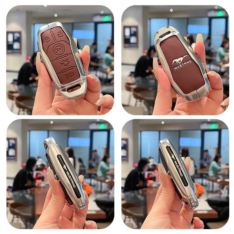 Ford Mustang Key Case Metal Shell for 2015-17 Models