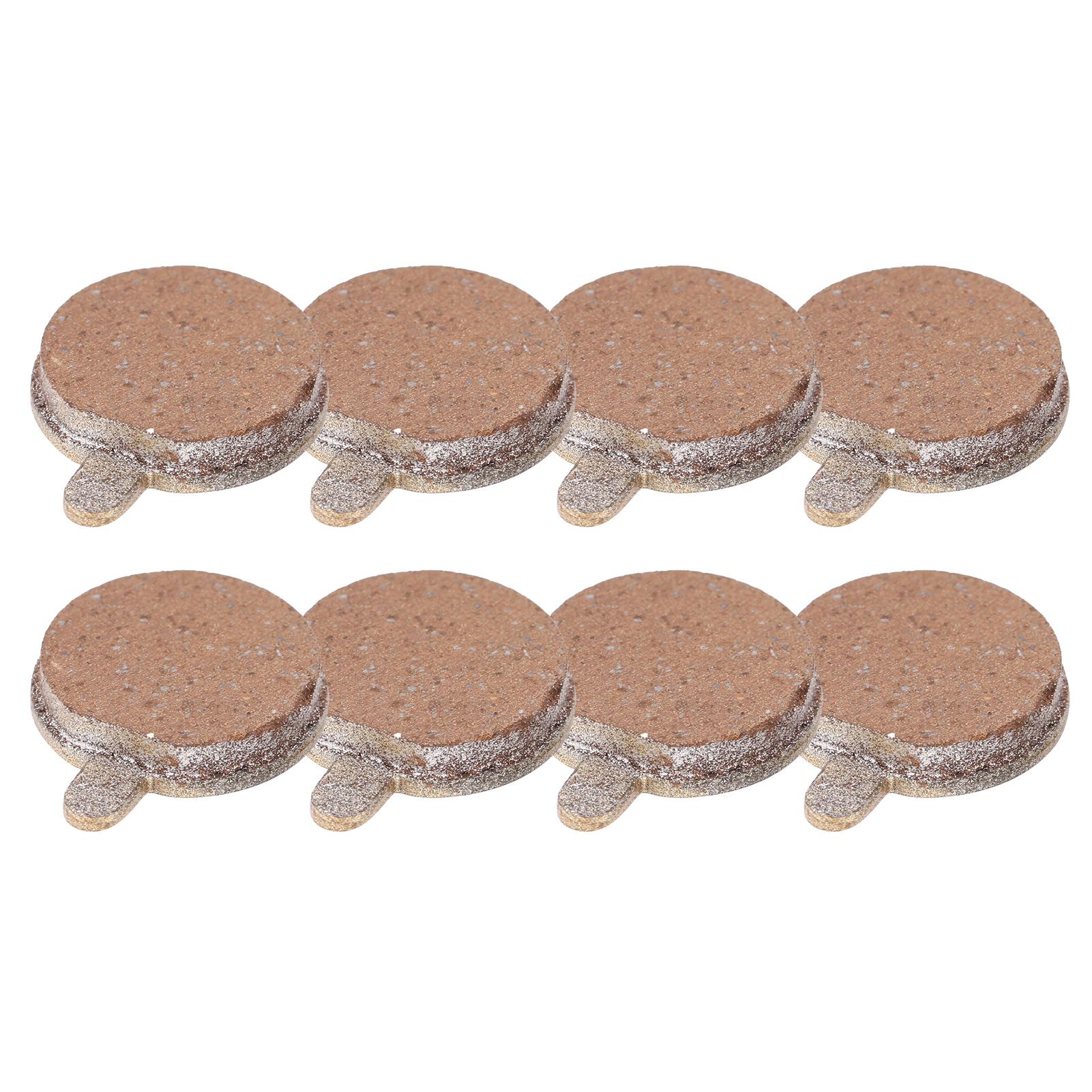 

4Pair 10in Electric Scooter Disc Brake Universal Brake Pad Accessory Copper Based Metal