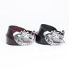Men's Retro Cowhide Leather Belt with 3D Eagle Buckle - Fashionable and Stylish Trousers Accessory