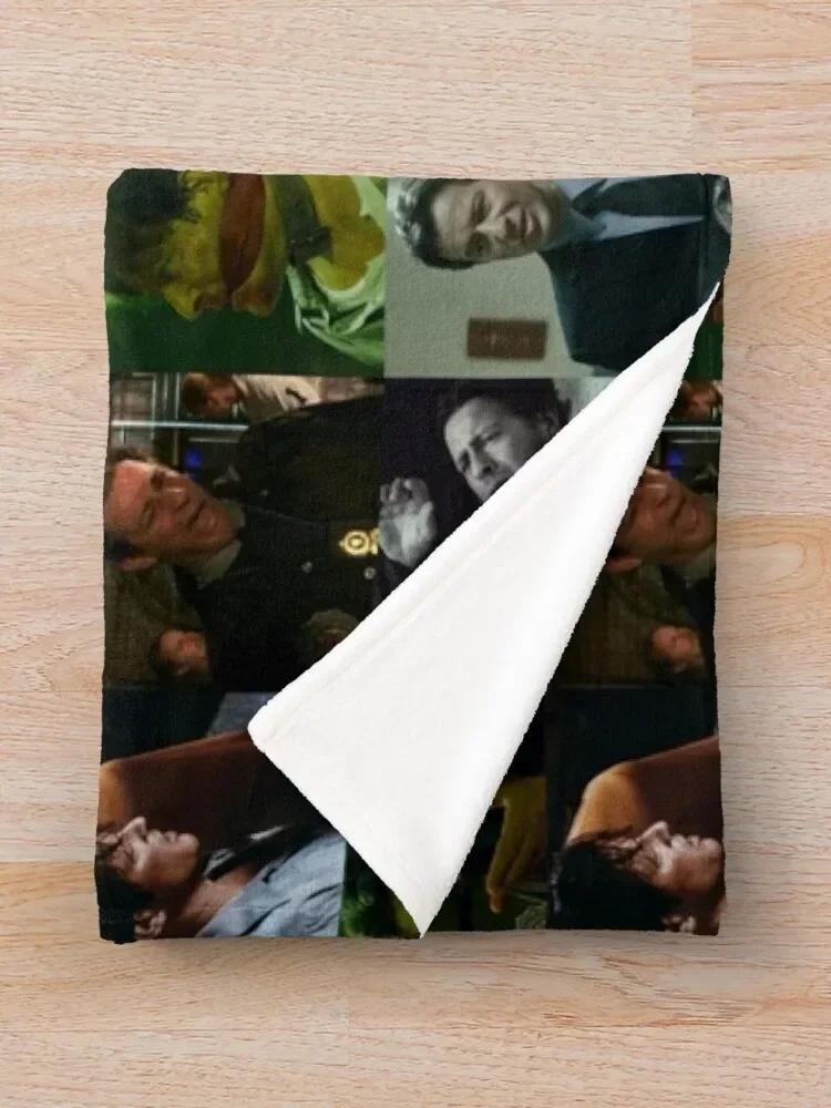 Mark Hoffman (Costas Mandylor) Throw Blanket Vintage Furrys Quilt Blankets