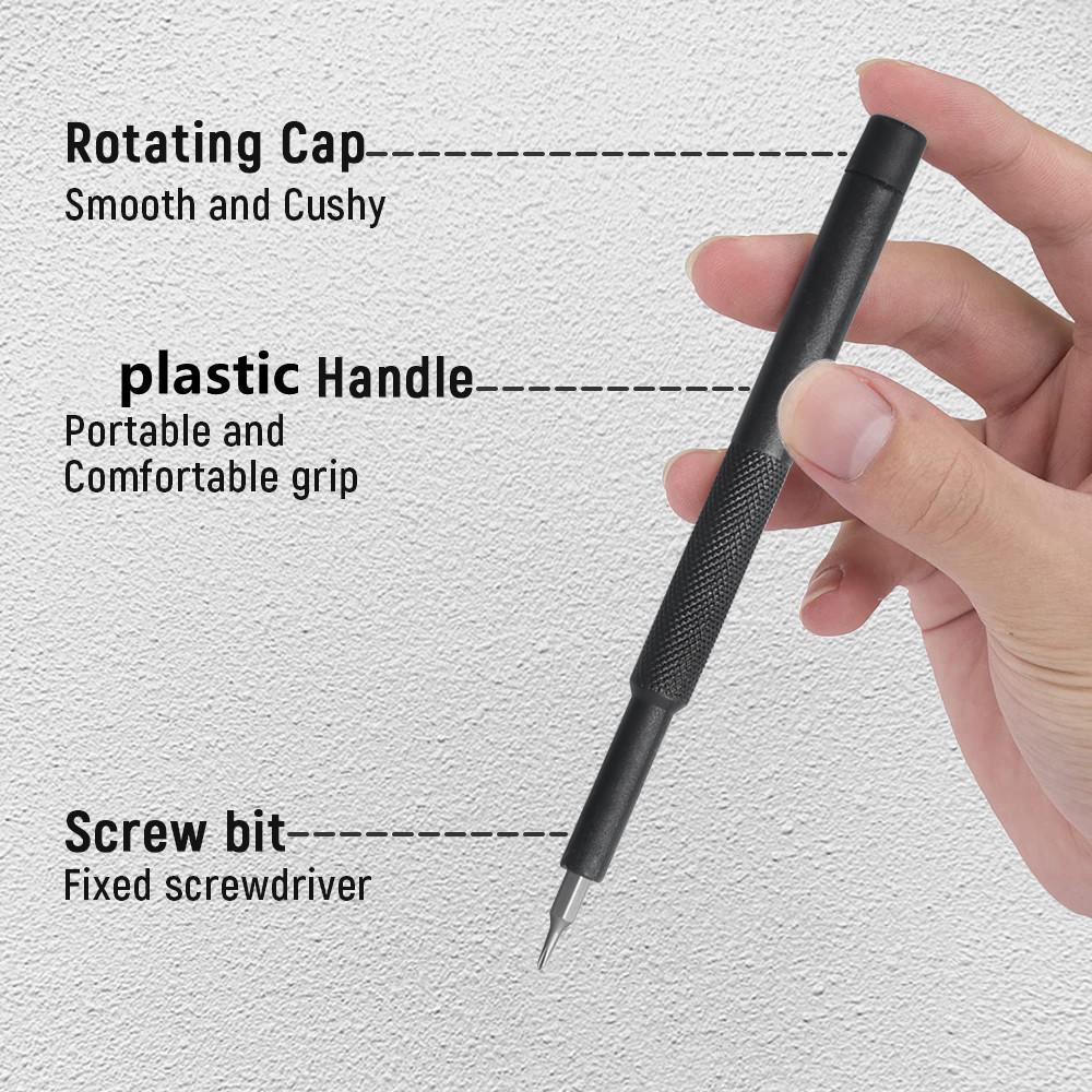 WOZOBUY Precision Screwdriver Set, 25 In 1 Mini Screwdriver, Magnetic Driver Bits Set, Pocket Manual Screwdriver Tool Set