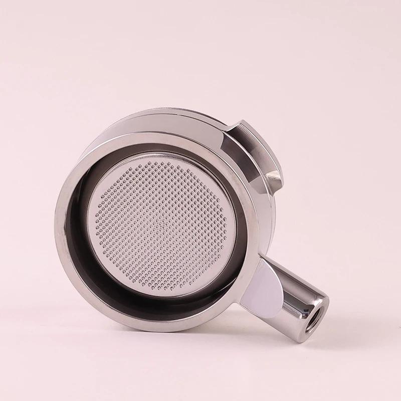 18mm 1ear Stainless Steel Portafilter for Nuova/Black Eagle/White Eagle/Nuova Oscar 1 Espresso Bottomless Handle Filter Tool