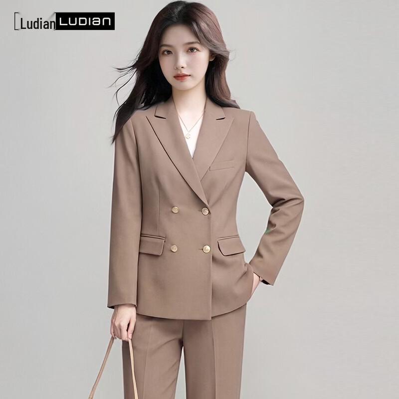 Women's Elegant Double-Breasted Blazer