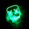 SHOP-STORY - Masque LED de film d’horreur - La Purge - Vert