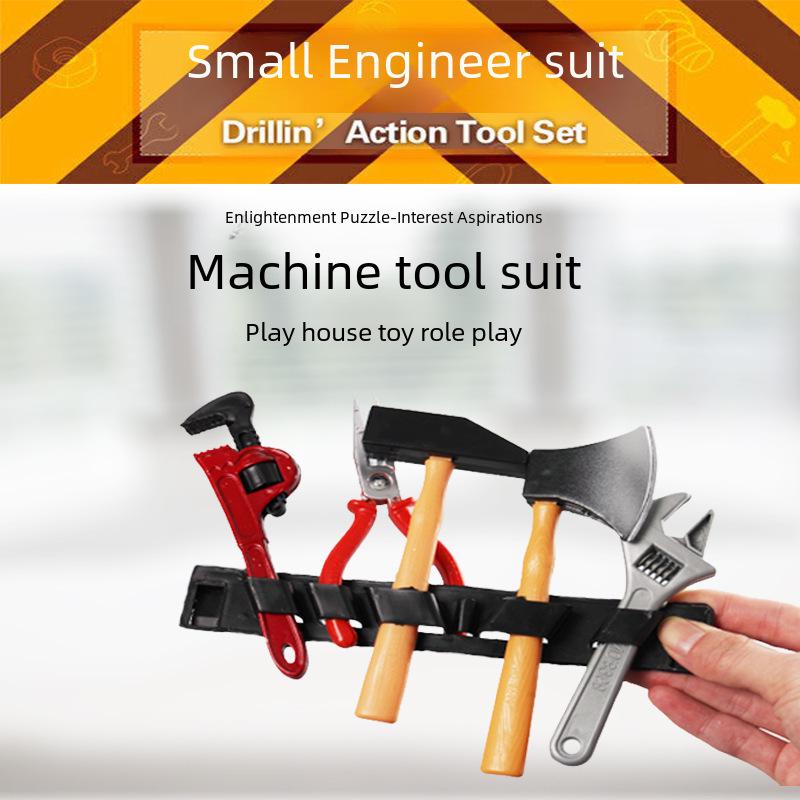 Kids' Pretend Play Tool Set - DIY Toy Screwdriver & Hammer