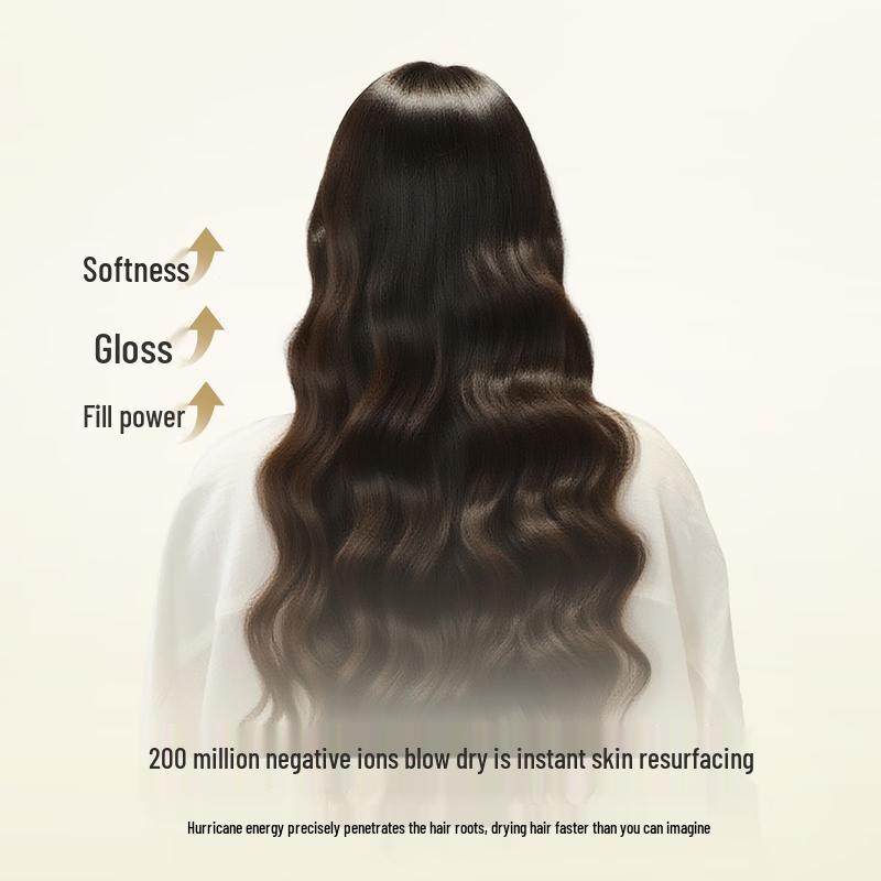 CONFU 1600W Negative Ion Foldable Hair Dryer