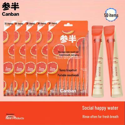 Sanban Portable Fresh Breath Mouthwash Strips