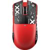 ATTACK SHARK X11SE Gaming Dual Bluetooth DPI PAW3311 HUANO Broadcom BK52820 FSWQ Ergonomic Red Ultra-Lightweight Mouse, 60g, 3-Mode Connection,