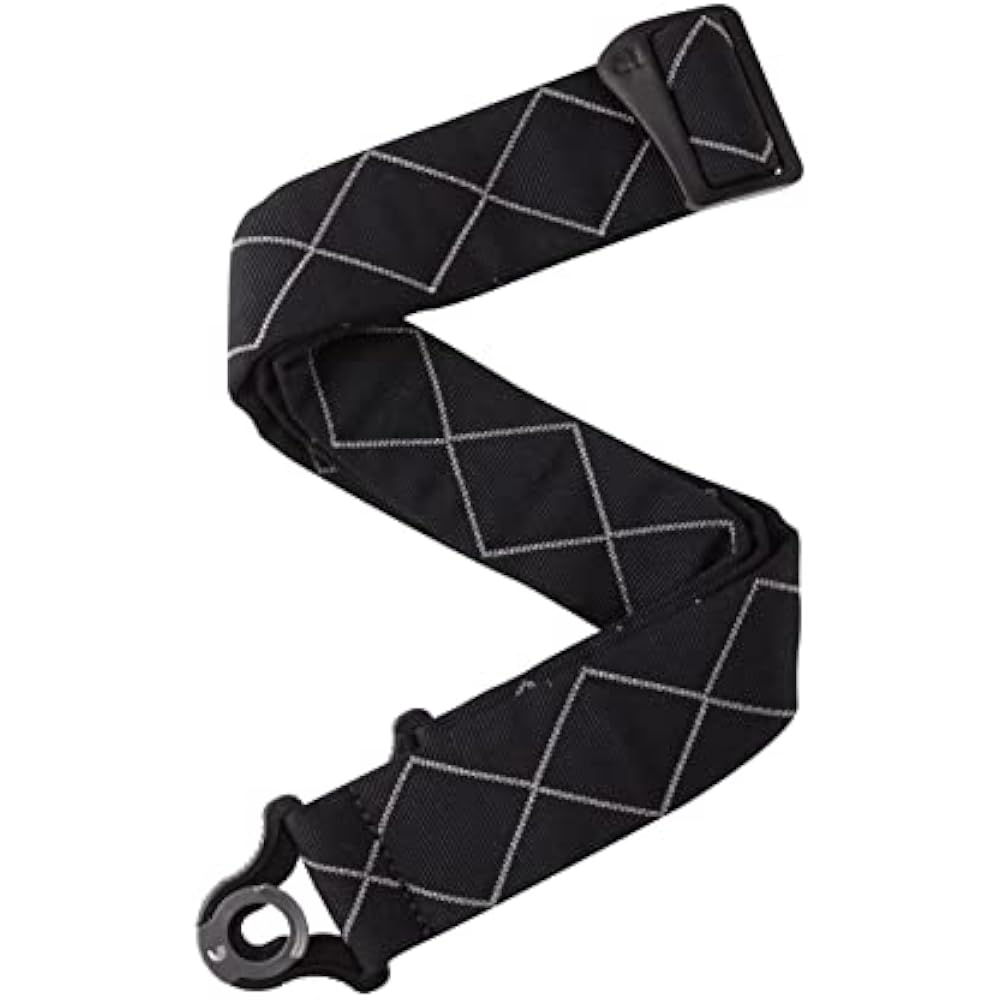 D Addario Daddario Guitar Strap Autolock Strap 50BAL02 Black Diamond Padded [Domestic Genuine]