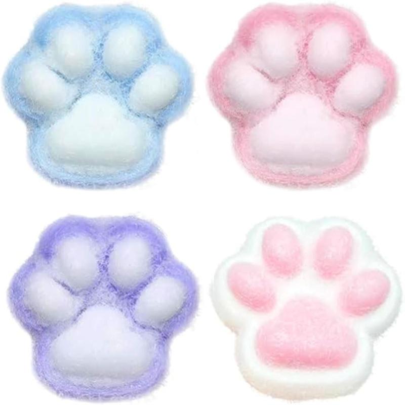 Taba Squishy Cat Paw Cute Fufu Squishy Stress Relief Funny Fidget Toys Novelty Things for Kids Adults Party Favor Gift