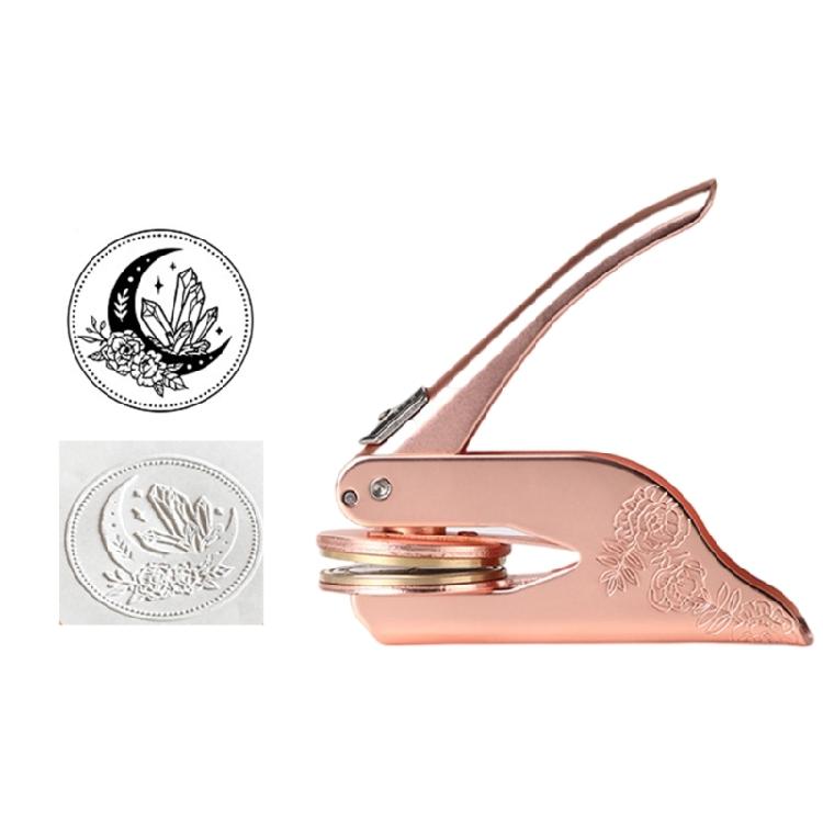 Embossing Sealing Stamp Exlibris Stamp Paper Embossing Pliers for Gift Envelope