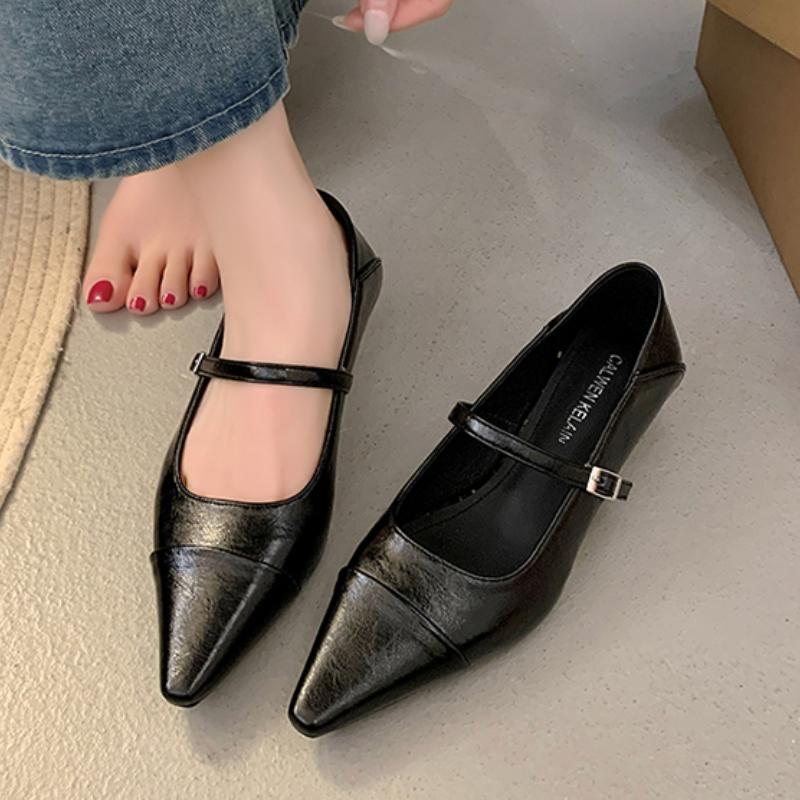 Fashion Sexy Pointed Toe Women Shoes Shallow Mid Heels Pumps 2025 Spring Fashion Official Shoes New Brand Dress Designer Chaussures Lady