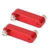 2PCS Ruler Positioning Block Aluminum Alloy Adjutsable Ruler Positioning Limit Block