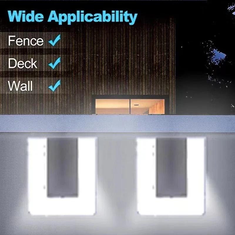 Foldable LED 120° Solar Light Outdoor Wall Lamp Waterproof Spotlights Lamp Motion Sensor Solar 3 Modes Street Light Garden Decor