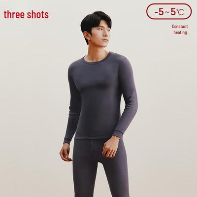 Sanqiang Pure Cotton Anti-Static Thermal Underwear Set