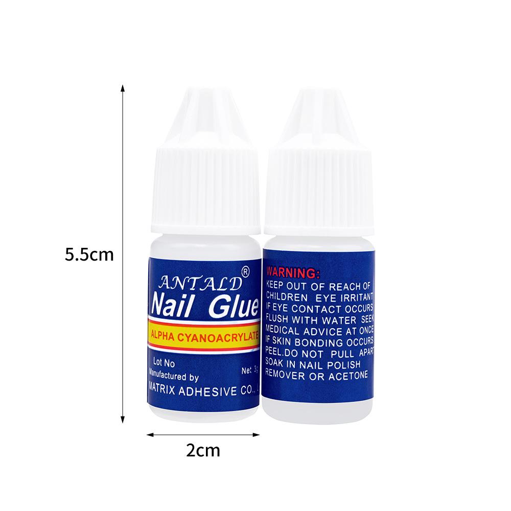 Glue For Nail Pads Nail Art Accessories 3G Glue Wear Nail Pads Quick-Drying Glue Glue Nail Art Tools