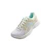 New Asics Gel Contend 4 Slip Resistant Low Top Running Shoes White Green Kids' 1014A322-104
