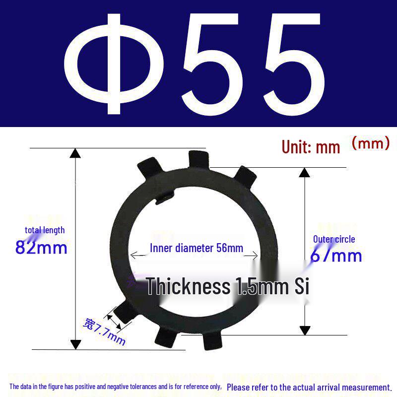 

GB858 Round Nut with Thickened Six-Claw Stop Washer (10-300M)