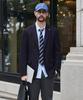 STCO Italy Reda Houndstooth Jacket Violet (Relaxed Fit)_Sjaud91Ncv