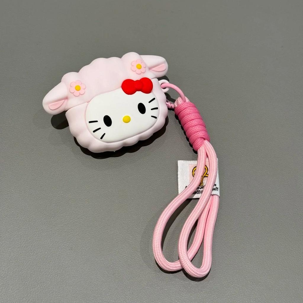 Cute Lamb Kt Cat AirPods Pro1 Apple Bluetooth Headset Case 1st Generation Cartoon Protective Case Pro1