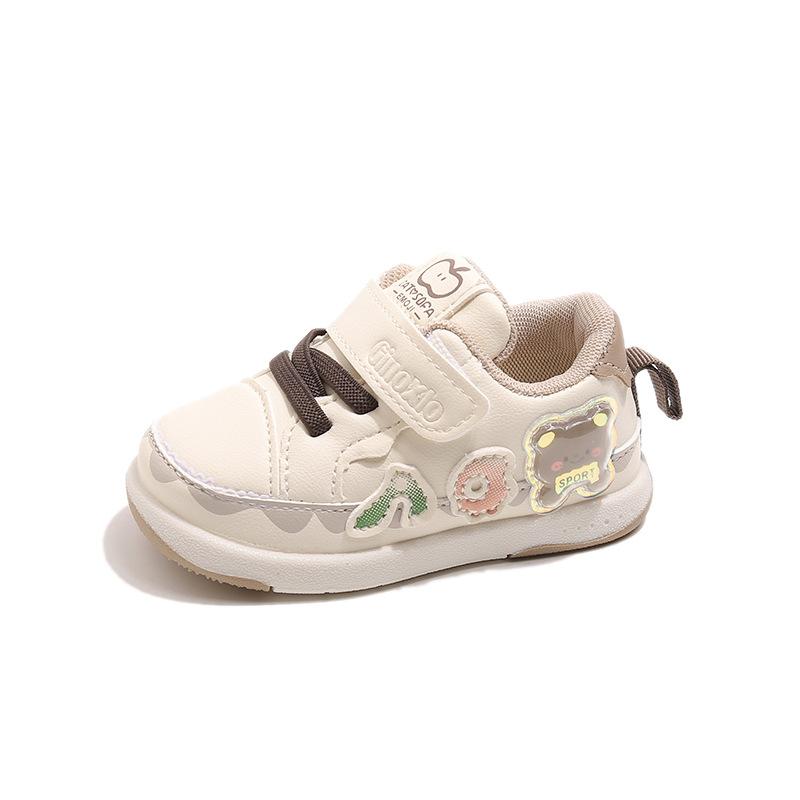 2025 Autumn New Male and Female Infants Toddler Shoes Soft Sole Non-slip Anti-kick Breathable Sandals 1-3 Years Old Single Shoes