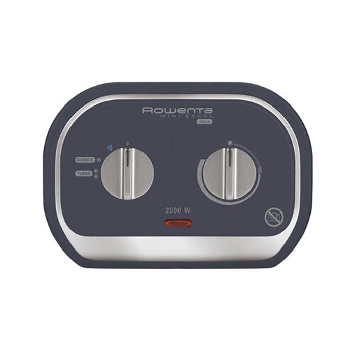 Rowenta mini excel aqua chauffage soufflant céramique idéal pour la salle de bain sur puissant compact silencieux so9281f0
