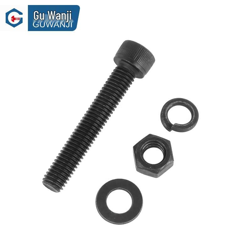 GUWANJI 12.9 Grade Hex Socket Screw & Washer Combo Set