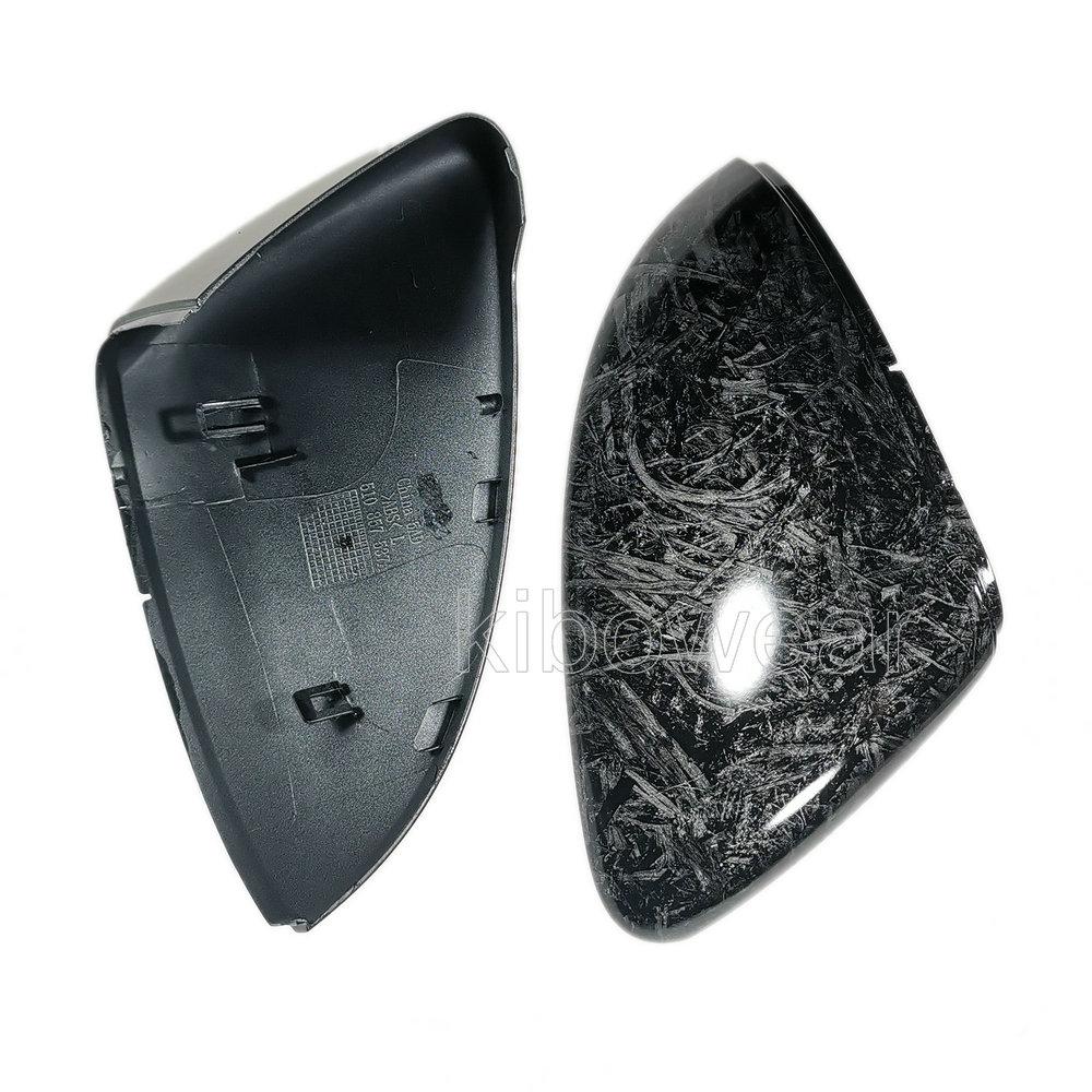 Forged Carbon pattern Side Wing Mirror Cover for VW Golf 7 MK7 7.5 GTD R GTI GTE VII Cap E-golf Sportsvan 2013